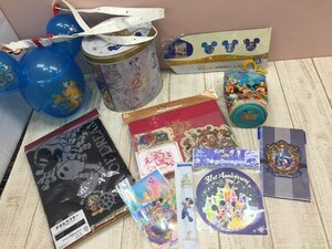 ◇ディズニー 《大量セット》《未開封品あり》周年グッズ 10点 ポップコーンバケット タオルマフラーほか 5X16 【80】