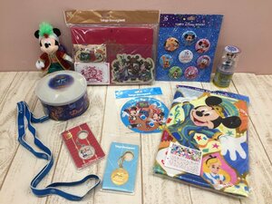 ◇ディズニー 《大量セット》《未開封品あり》周年グッズ 10点 ぬいぐるみバッジ カンバッジセットほか 5X12 【80】