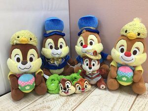 ◇ディズニー チップとデール ぬいぐるみバッジ ぬいぐるみ 5点 5M17 【80】