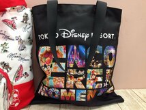 ◇ディズニー TDR ミッキーミニー バッグ トートバッグ 2点 ミニーのスタイルスタジオ 6L91 【80】_画像2