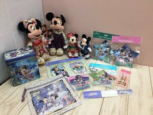 ◇ディズニー 《大量セット》《未開封品あり》ミッキーミニー 13点 正月 七夕 ぬいぐるみ ぬいぐるみバッジ他 6X2 【80】