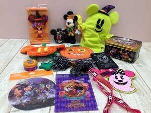 ◇ディズニー 《大量セット》《未開封品あり》ハロウィングッズ 13点 ぬいぐるみバッジ ストラップほか 6J32 【80】