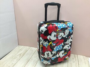 ◇ディズニー ミニーマウス キャリーバッグ 1点 AMERICAN TOURISTER 7W34 【大型】