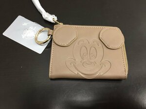 * Disney { unused goods } card-case 1.t. Mickey Mouse 8H61 [60]