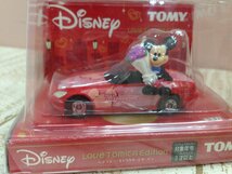 ◇ディズニー 《未開封品》ミッキー＆ミニー フィギュア トミカ 2点 LOVE TOMICA EDITION 8P49 【60】_画像3