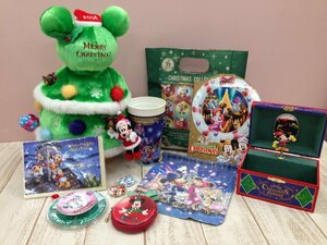 ◇ディズニー 《大量セット》《未開封品あり》クリスマスグッズ 11点 ツリーぬいぐるみ 小物入れほか 8W20 【80】