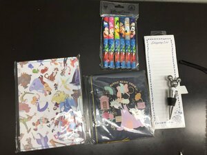 ◇ディズニー 《未開封品あり》ステーショナリー 5点 メモセット ペン ミニー ミッキー＆フレンズほか 8H26 【60】