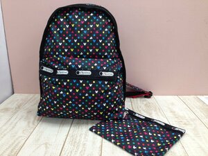 ◇ディズニー LESPORTSAC レスポートサック リュックサック バッグパック 1点 ミッキー 8G68 【80】