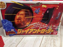 ◇超力戦隊オーレンジャー ジャイアントローラー 電磁戦隊メガレンジャー マルチアタックセット 2点 おもちゃ 8P131 【大型】_画像3