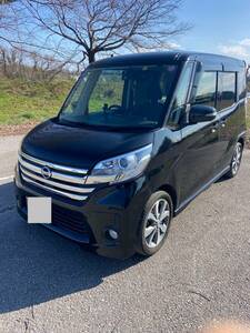 H27☆デイズルークスハイウェイスターXGパッケージ☆福祉車両助手席☆ナビTV ☆ETC☆アラビューM☆前後ドラレコカメラ☆HID☆両側PSD