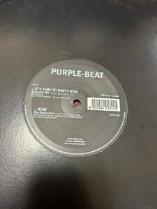 シェリルリンGOT TO BE REAL弾き直しアレンジ+ダンクラカバー極上盤 PURPLE-BEAT - IT'S TIME TO PARTY NOW 12インチ