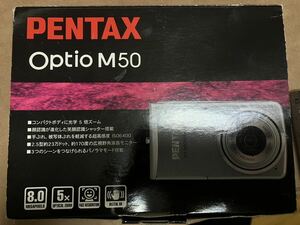 美品! PENTAX ペンタックス　Optio M50 1円スタート！　コンパクトデジタルカメラ リコー