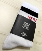 VETEMENTS ヴェトモン 靴下 ソックス 白 ホワイト_画像1