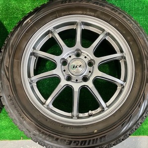 【神戸売切★引取歓迎】インターミラノ INTER MILANO LCZ 16x6.5J PCD114.3 5穴 -53 BS ブリザック 205/60R16 スタッドレス 4本セットの画像3