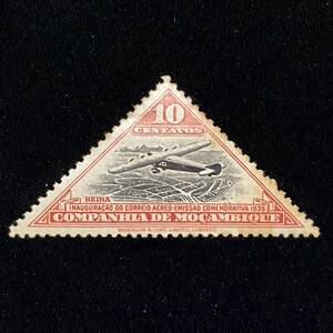 mo The n Beak company (.. company ) issue [ Bay la on empty. airplane ] aviation mail stamp Africa 1935 year 10 month 5 day issue unused stamp 