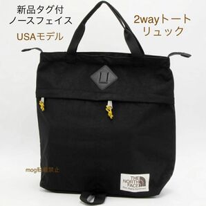 THE NORTH FACE 新品タグ付★ ノースフェイス　2wayトートリュック 13L 黒　USAモデル