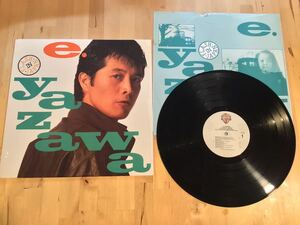 【シュリンク付LP】E.YAZAWA / FLASH IN JAPAN (1-25384) / 矢沢永吉 / ANDREW GOLD / マトリクス 1-1 / 87年USプレス盤 / 盤美品