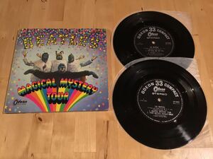 【2EP】THE BEATLES / MAGICAL MYSTERY TOUR (OP-4335〜6) / ザ・ビートルズ / 68年日本盤