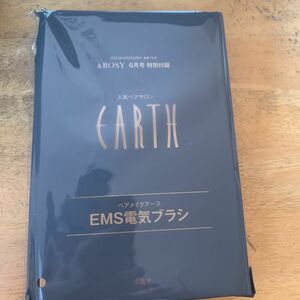 &ROSY 6月号付録 人気ヘアサロンEARTH EMS電気ブラシ！