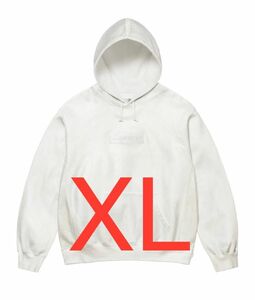 supreme MM6 Maison Margiela Box Logo Hooded Sweatshirt White XL