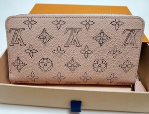 新品未使用 Louis Vuitton 長財布 ジッピーウォレット モノグラム マヒナ マグノリア ラウンドファスナー ユニセックス M61868