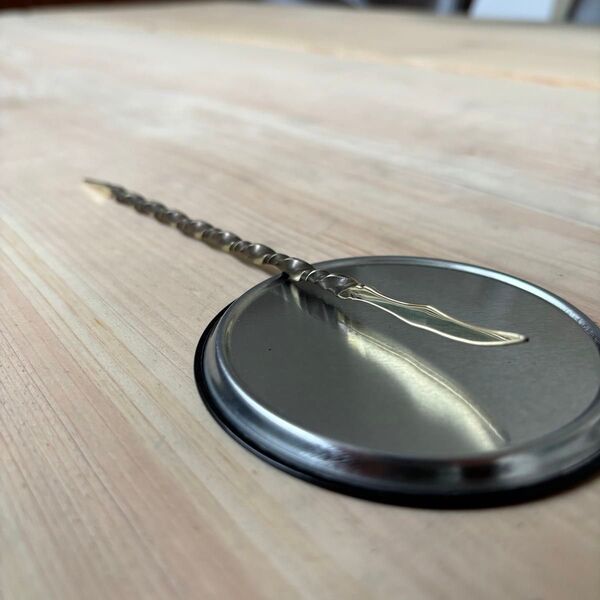 ソイルスティック 根かき棒 金剛柄 鬼佐竹(約幅4.5mm 長さ20cm)