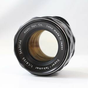【並品】ペンタックス PENTAX Super-Takumar 55mm F1.8 M42マウント レンズ (同梱OK) S636