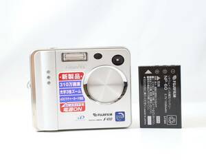 【良品】FUJIFILM FINEPIX F410 純正バッテリーセット コンパクトデジタルカメラ (同梱OK)S648