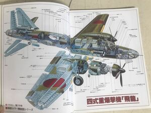 Y ｆ17★昭和レトロ★丸メカニック　世界軍用機解剖シリーズ no.32　マニュアル特集　四式重爆撃機「飛龍」 1982年1月　B5　未検品　現状