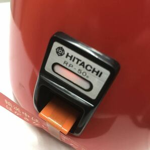 Y 家電14★昭和レトロ★通電確認済 レトロポップ 赤/レッド 電気釜 日立/ＨＩＴＡＣＨＩ ＲＰ-50 レトロ家電 舞台小物 ジャンク 現状の画像4