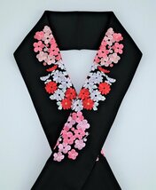 【1円～！！】新品◆日本製 振袖用◆シルエリー 豪華 たっぷり 刺繍入り 半衿 1-41_画像2