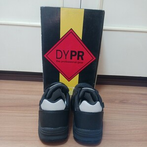 安全靴 セーフティシューズ ドンケル ダイナスティ プロ ひも ブラック 25.5cm DYPR-22 メカニックシューズ 黒 の画像4