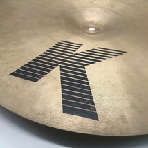 K Zildjian HEAVY RIDE ジルジャン ヘビー ライドシンバル 20インチ ドラム 楽器 USA ブランド ロゴ ヴィンテージ ジャンク レア tp-24x218_画像7