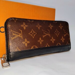 ◇良品LOUIS VUITTON ルイヴィトン モノグラマカサー ジッピーウォレット ヴェルティカル M60109 ラウンドファスナー 長財布