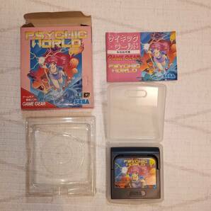 ゲームギア GAME GEAR サイキックワールド PSYCHIC WORLD 中古 昭和 レトロ 長期保管品 セガ SEGA ソフトの画像1