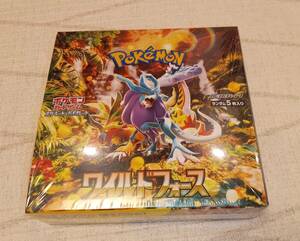 ポケモンカード　新品未開封　正規品　シュリンク付き　トレーディングカード　ワイルドフォース　1BOX