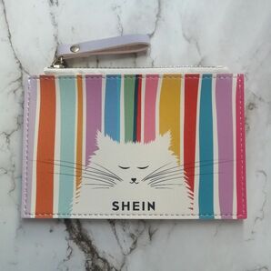 猫 パスケース 定期入れ 小銭入れ カードホルダー 薄型ミニ財布 ねこ コインケース カードケース 薄型 スリム かわいい