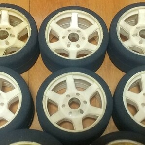 RC ラジコン FAST TIRES 1/10 スポンジタイヤ レーシングカー ツーリングカー 大量セットの画像2