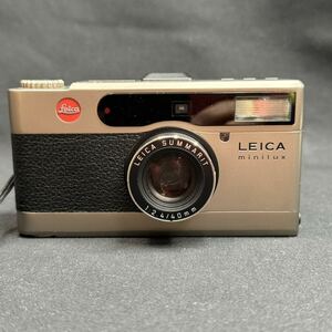 ライカ Leica minilux ミニルックス 通電確認済み　フラッシュ動作　シャッター動作