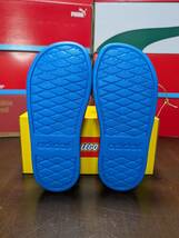 新品 未使用品 adidas LEGO ADILETTE キッズ サンダル スライド 20cm アディダス レゴ アディレッタ イエロー_画像4