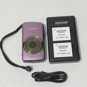 【極美品】Canon IXY DIGITAL 930 IS PR パープル キヤノン コンパクトデジタルカメラ デジカメ コンデジ
