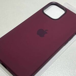 Apple 【アップル 純正 】iPhone 12 Pro Max シリコンケース・プラム ☆新品☆の画像3