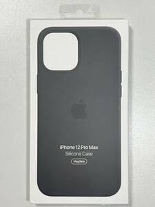 Apple 【アップル 純正 】iPhone 12 Pro Max シリコンケース・ブラック ★新品★