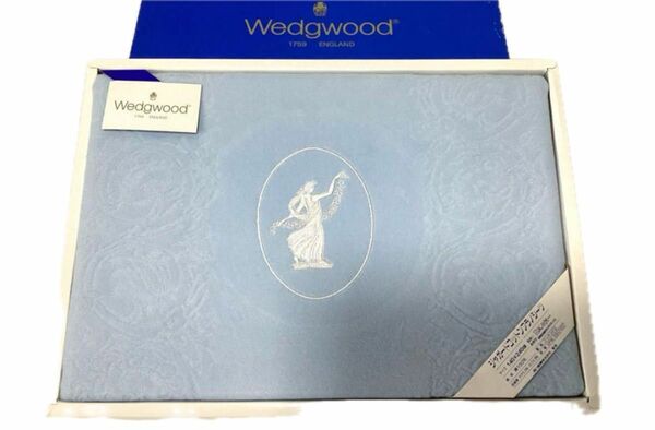 WEDGWOOD ウェッジウッド　ジャガードコットンフラノシーツ　送料込