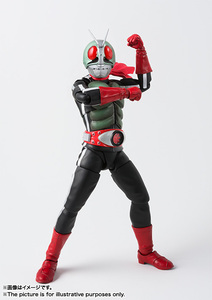 S.H.Figuarts (真骨彫製法） 仮面ライダー新2号 初版＋新サイクロン号セット　バンダイ