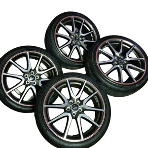 プリウス ZVW30 G's 純正 アルミホイール＆Nankang（ナンカン） Ultra Sport NS-2 215/40 R18 89H　4本セット