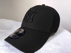 ★　NEW ERA　ニューエラ　ヤンキース　キャップ 　帽子　BLACK 　NEW ERA　試着のみ　未使用　最終値下げです！！！