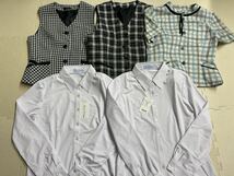 56)【1スタ】福袋*事務服*制服*大量まとめ売り*レディース*26点セット*ジャケット*スカート*ボトムス*_画像5