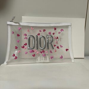 Dior ディオールメッシュポーチ