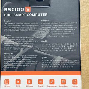 【新品未使用】iGPSPORT BSC100S GPSサイクルコンピューター ＋ M80 アウトフロントマウント 日本語取説の画像4